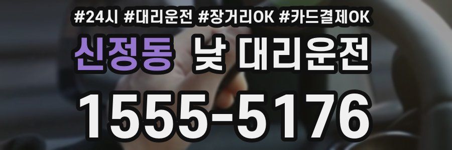 신정동 낮 대리운전