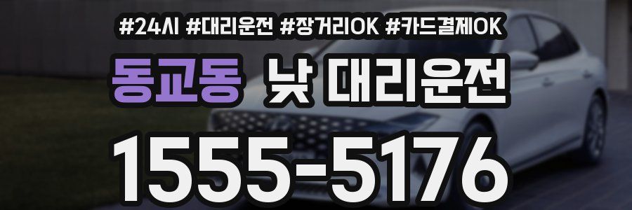 동교동 낮 대리운전