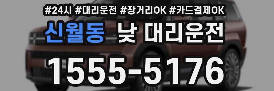 신월동 낮 대리운전