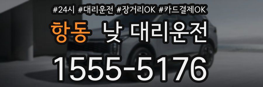 항동 낮 대리운전