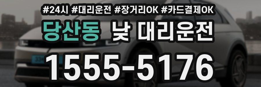당산동 낮 대리운전