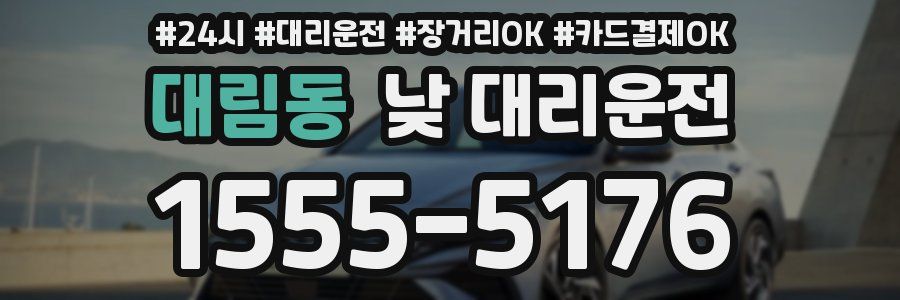 대림동 낮 대리운전