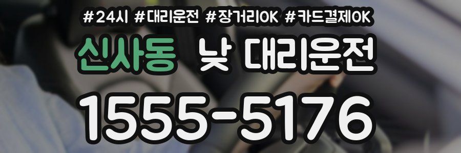 신사동 낮 대리운전