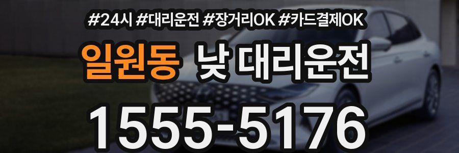 일원동 낮 대리운전
