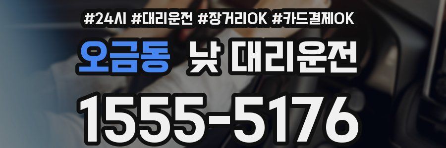 오금동 낮 대리운전