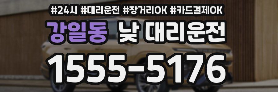 강일동 낮 대리운전