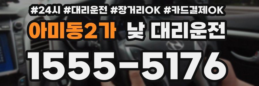 아미동2가 낮 대리운전