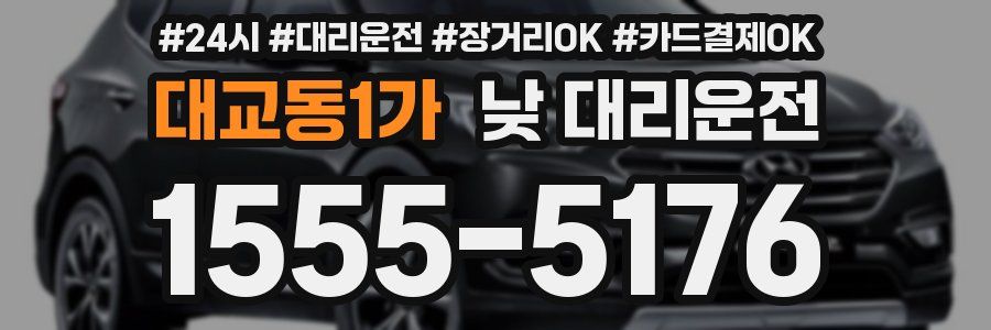 대교동1가 낮 대리운전