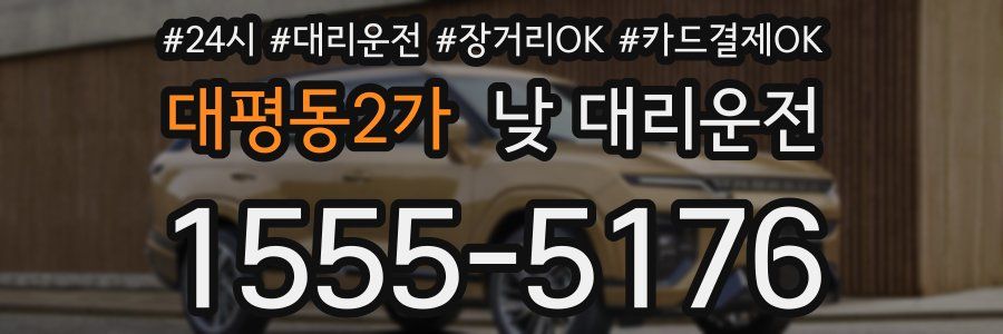 대평동2가 낮 대리운전