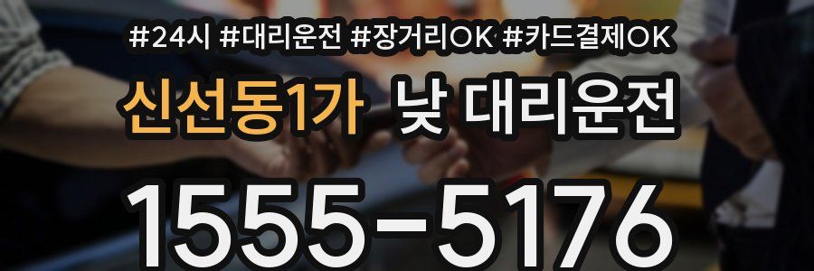 신선동1가 낮 대리운전