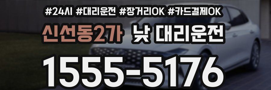 신선동2가 낮 대리운전