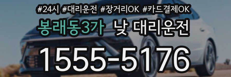 봉래동3가 낮 대리운전