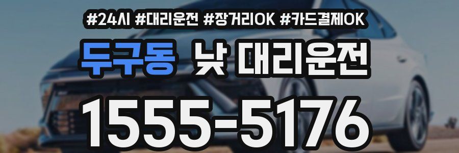 두구동 낮 대리운전