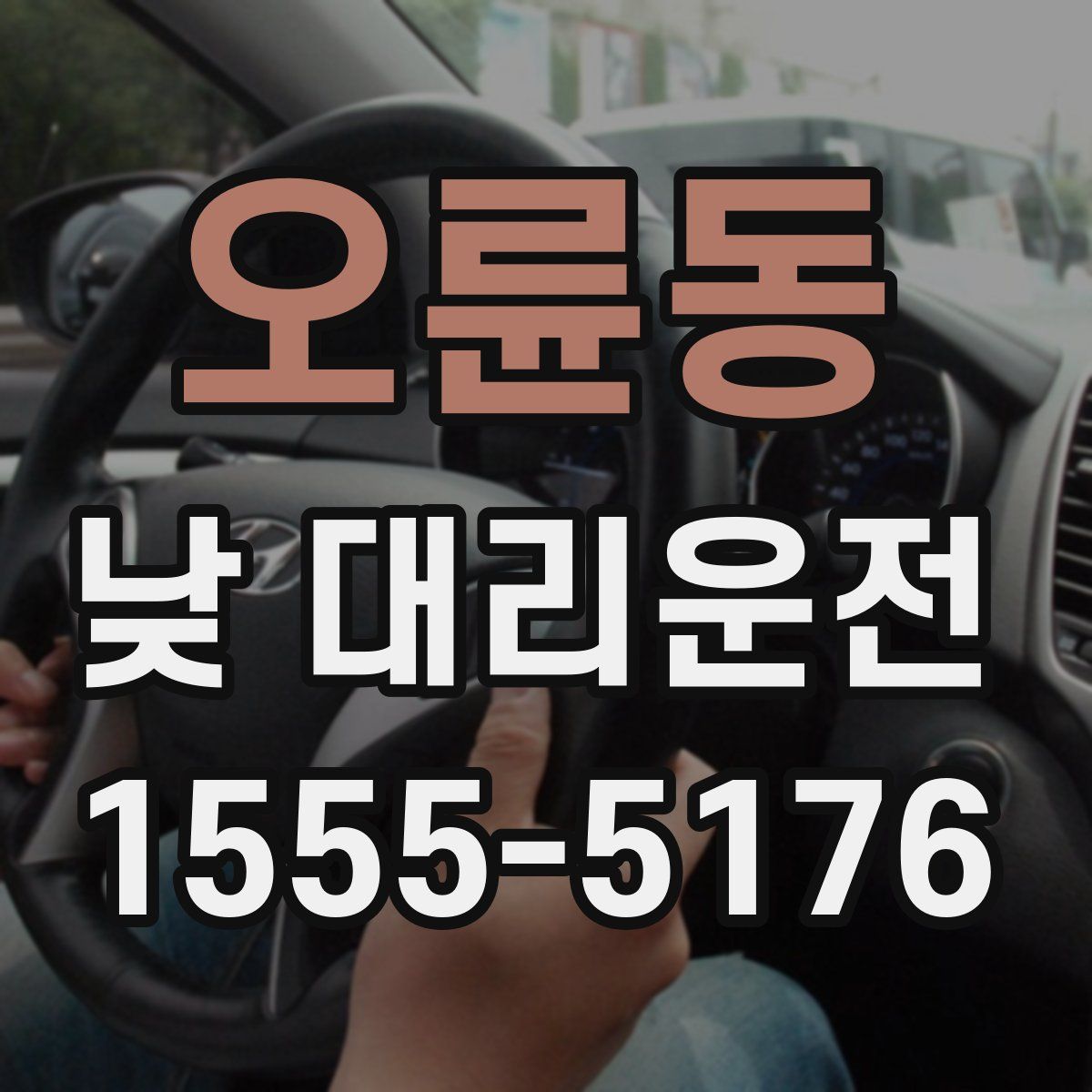 오륜동 낮 대리운전