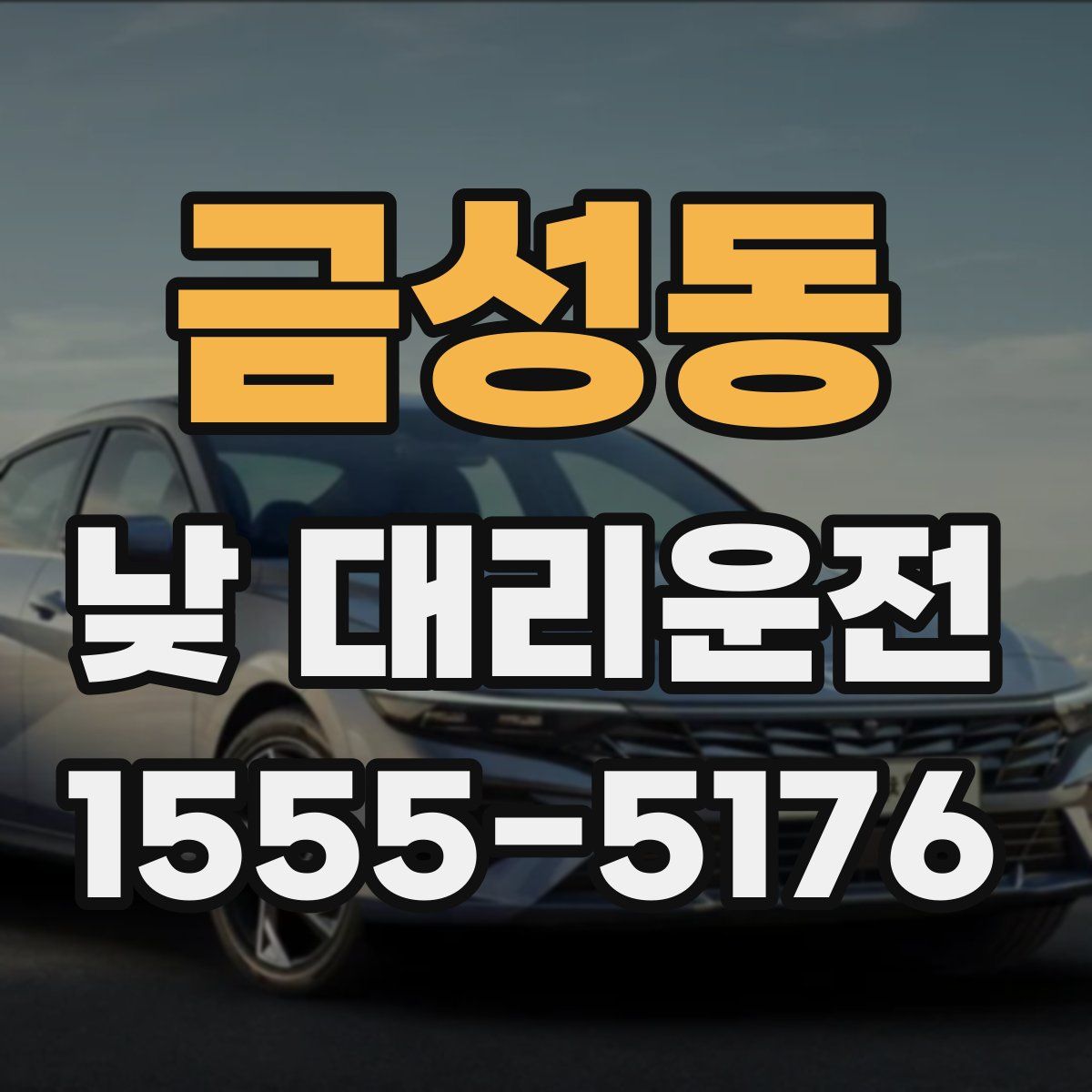 금성동 낮 대리운전