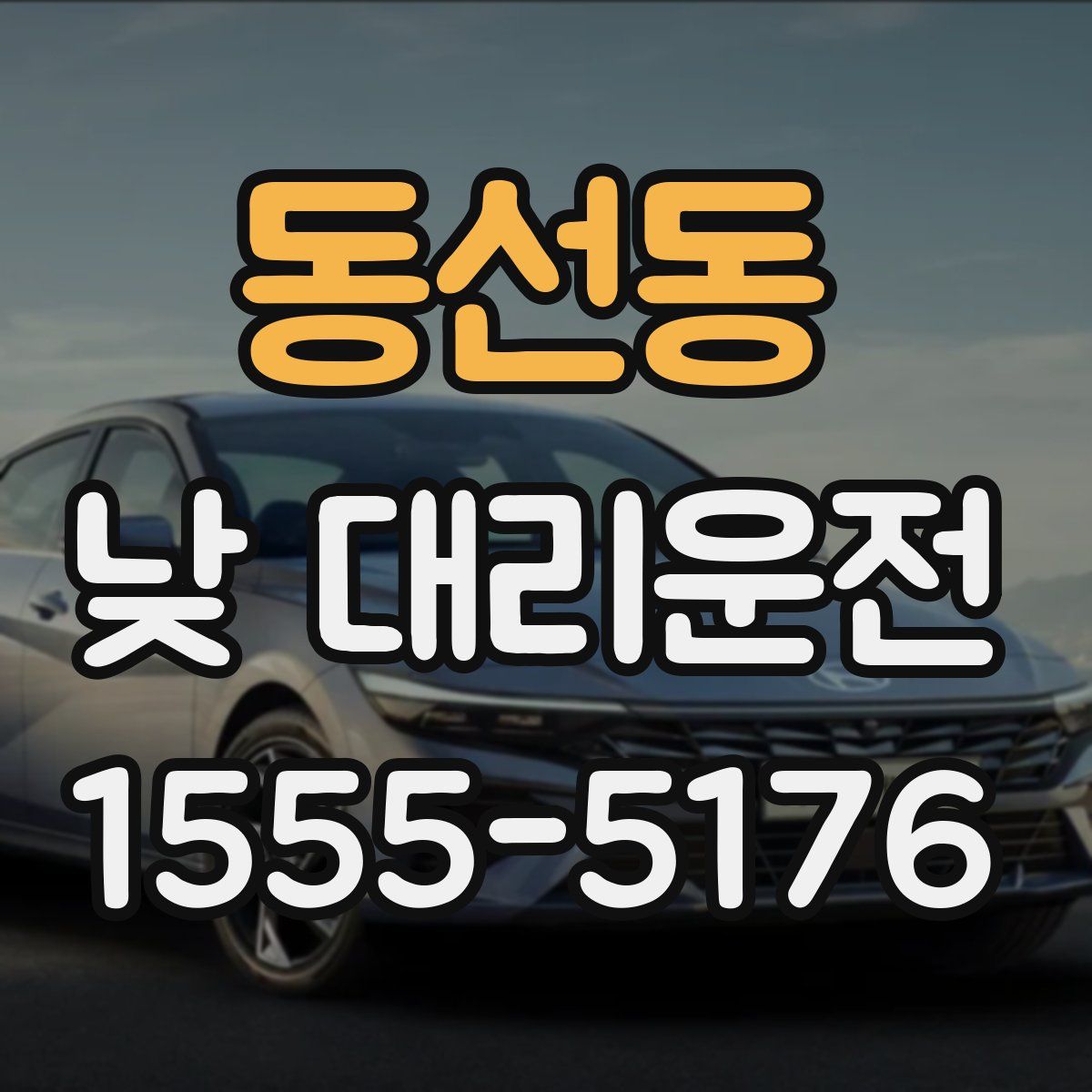 동선동 낮 대리운전