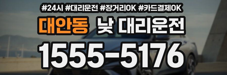 대안동 낮 대리운전