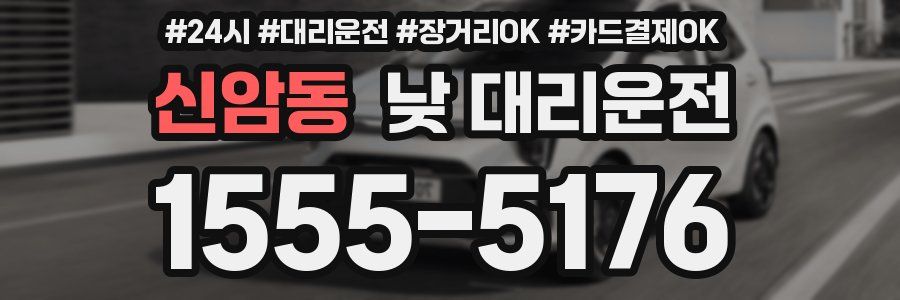 신암동 낮 대리운전
