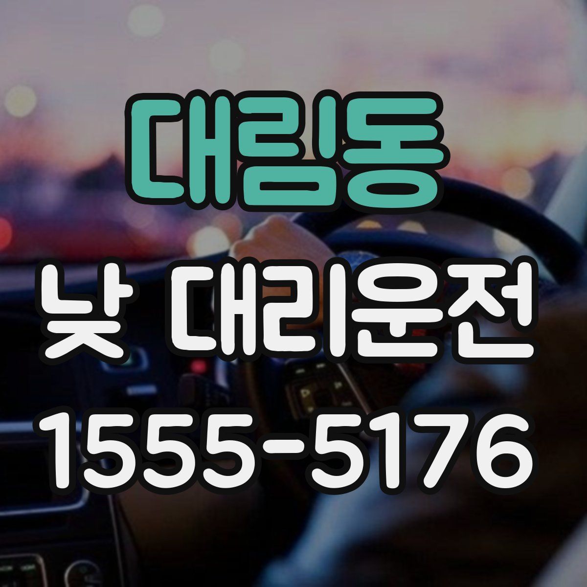 대림동 낮 대리운전