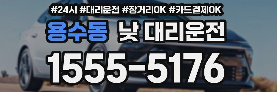 용수동 낮 대리운전