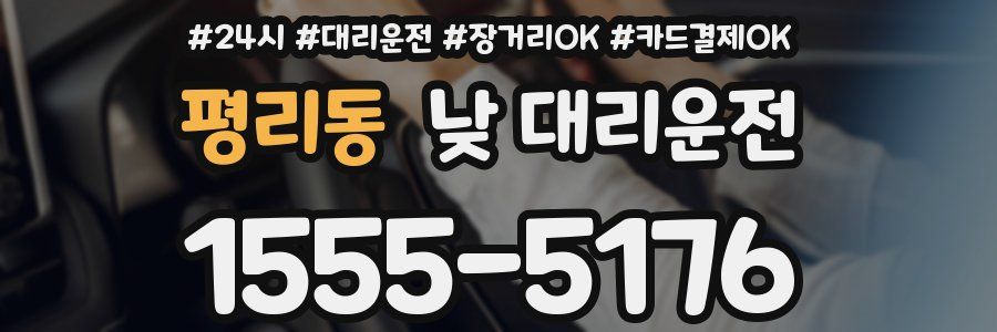 평리동 낮 대리운전