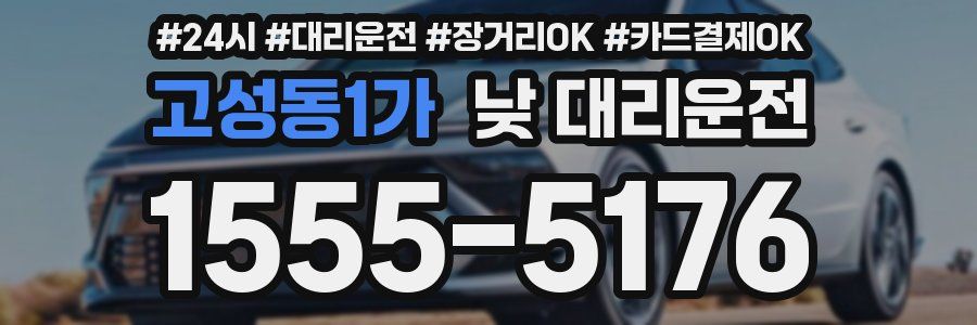 고성동1가 낮 대리운전