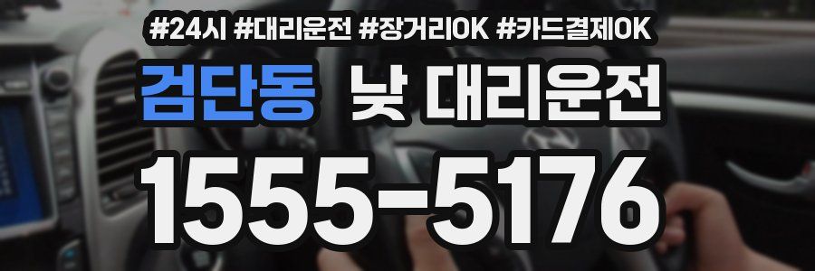 검단동 낮 대리운전