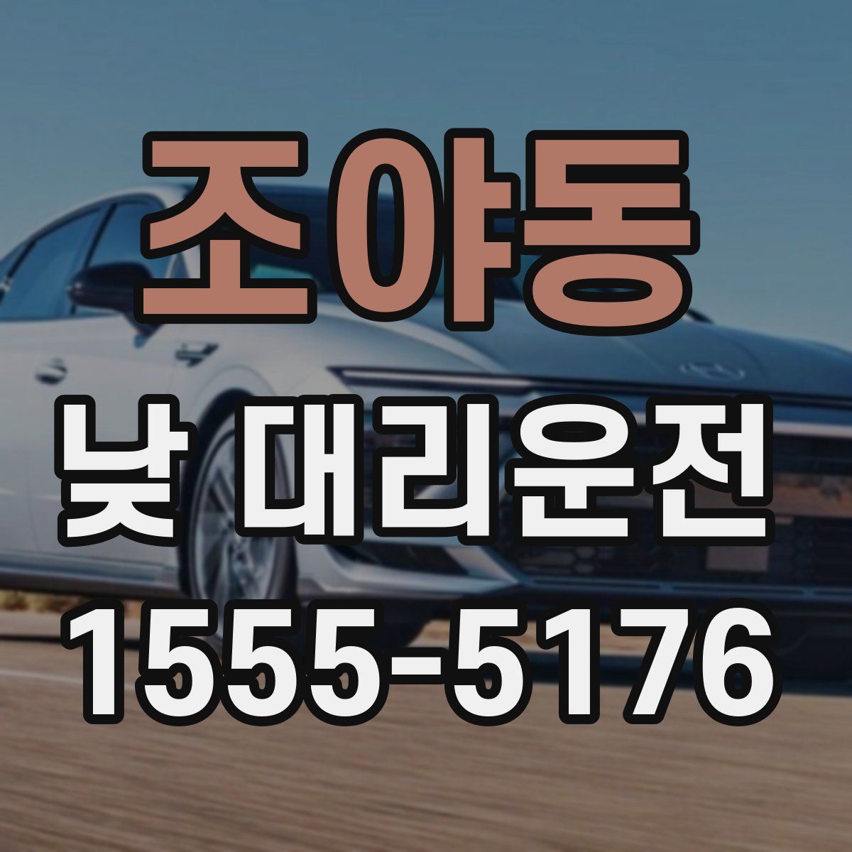 조야동 낮 대리운전