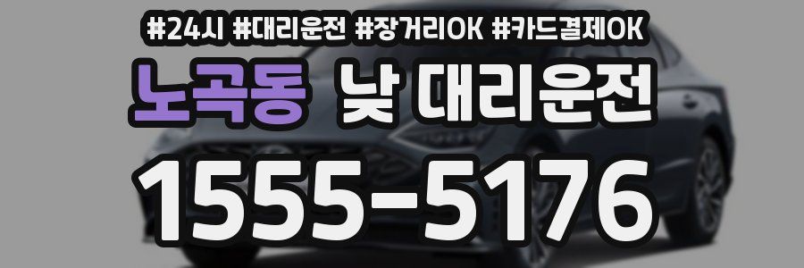 노곡동 낮 대리운전