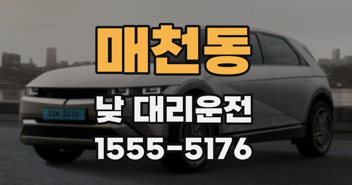 매천동 낮 대리운전