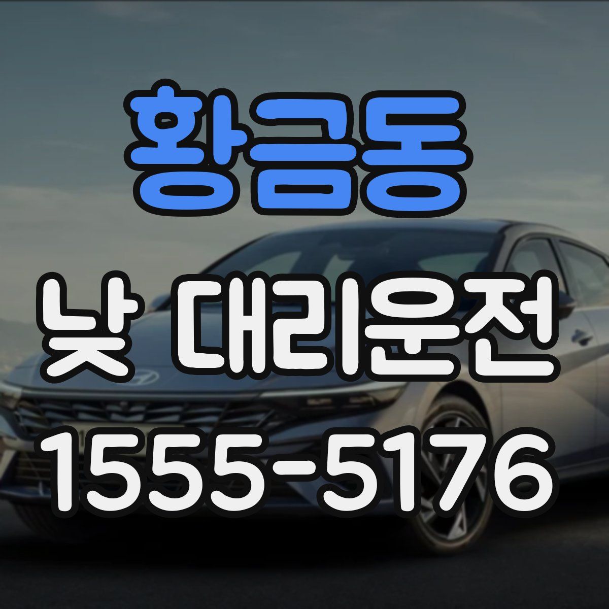 황금동 낮 대리운전