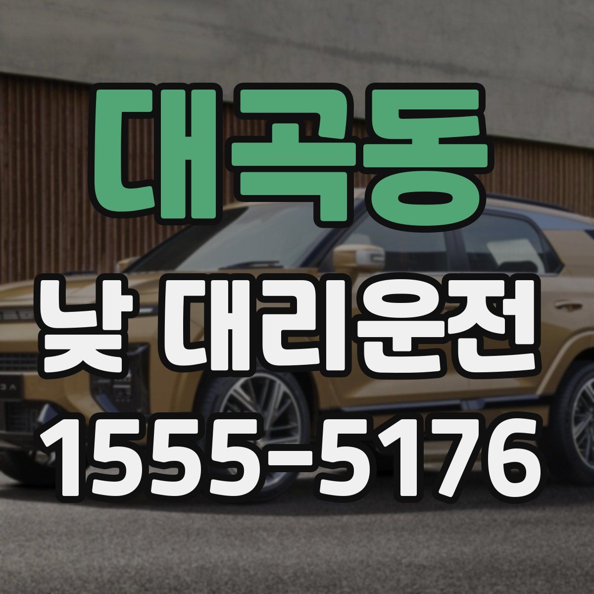 대곡동 낮 대리운전