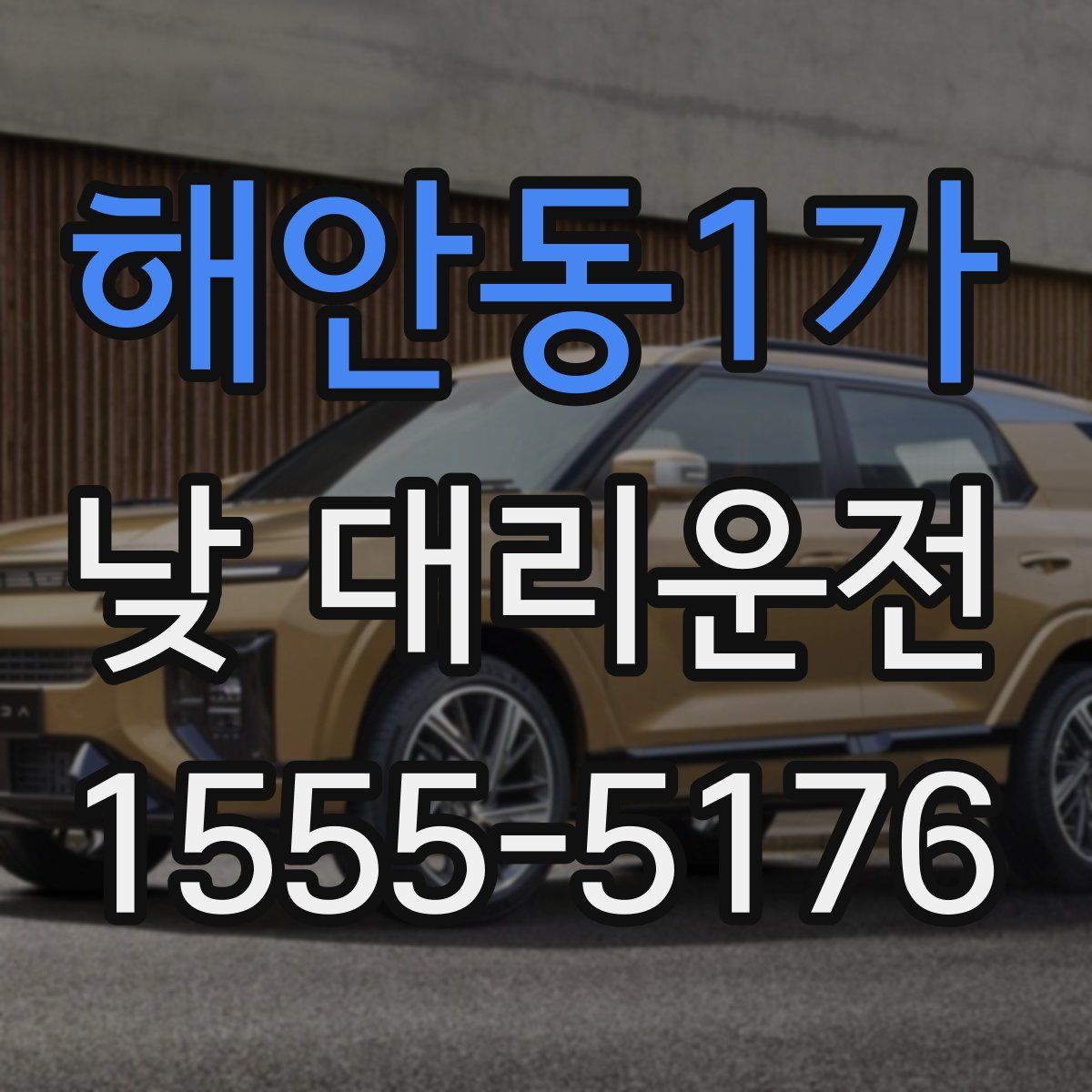 해안동1가 낮 대리운전