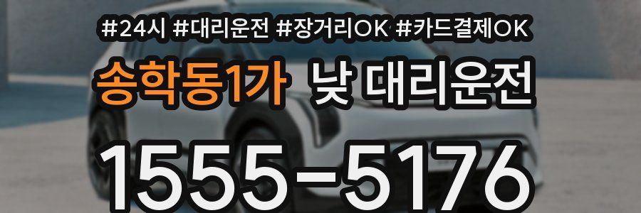 송학동1가 낮 대리운전