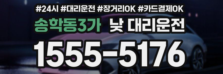송학동3가 낮 대리운전
