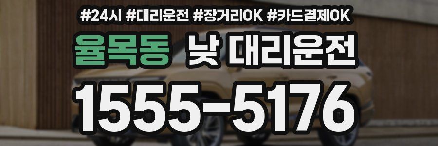 율목동 낮 대리운전