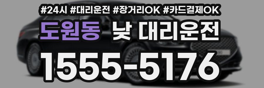 도원동 낮 대리운전