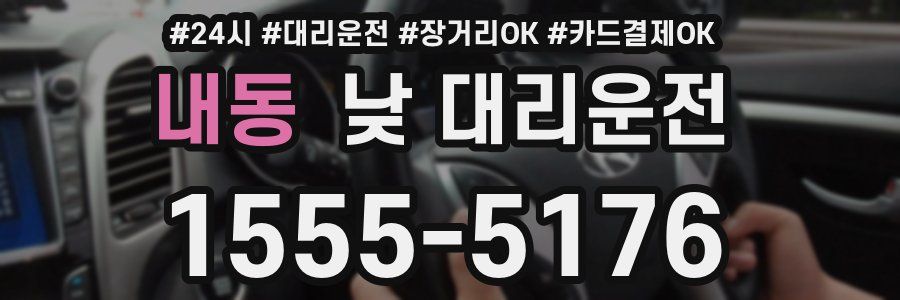 내동 낮 대리운전