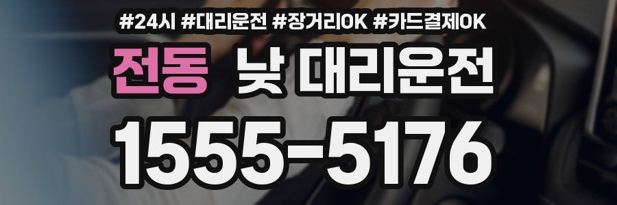 전동 낮 대리운전
