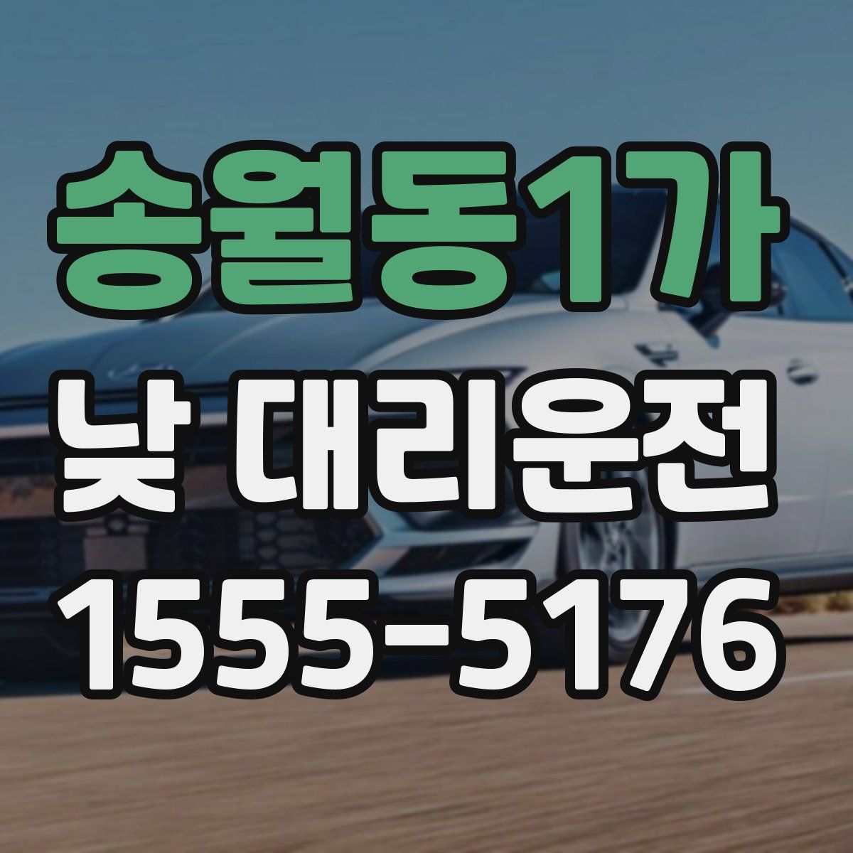 송월동1가 낮 대리운전