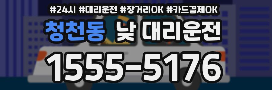청천동 낮 대리운전