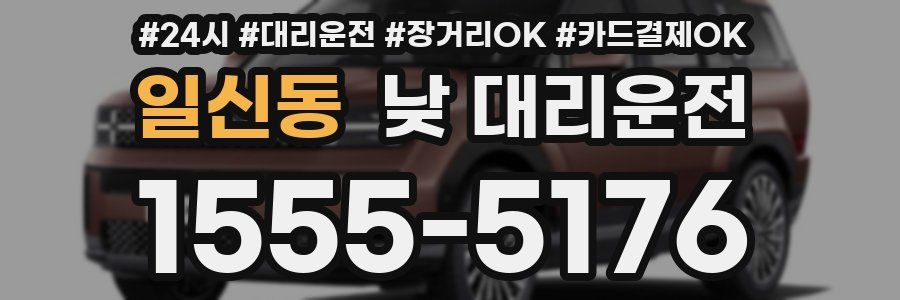 일신동 낮 대리운전