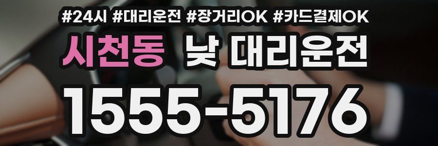 시천동 낮 대리운전