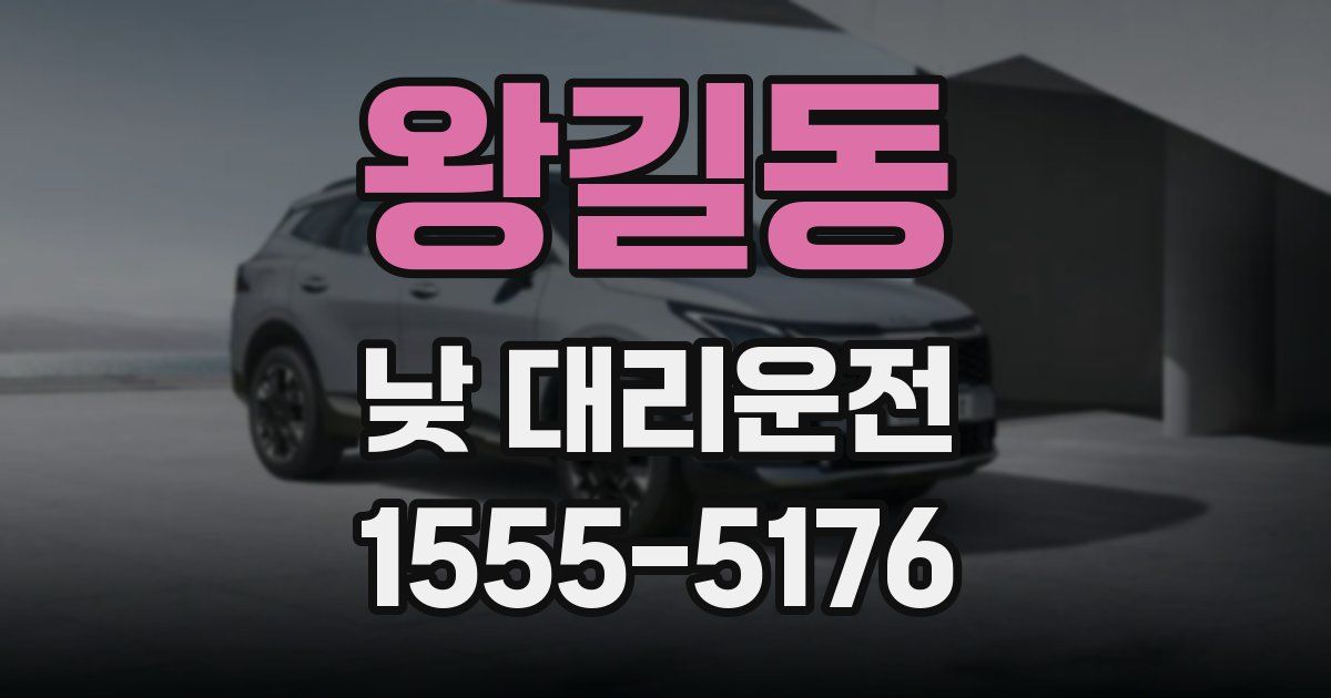 왕길동 낮 대리운전