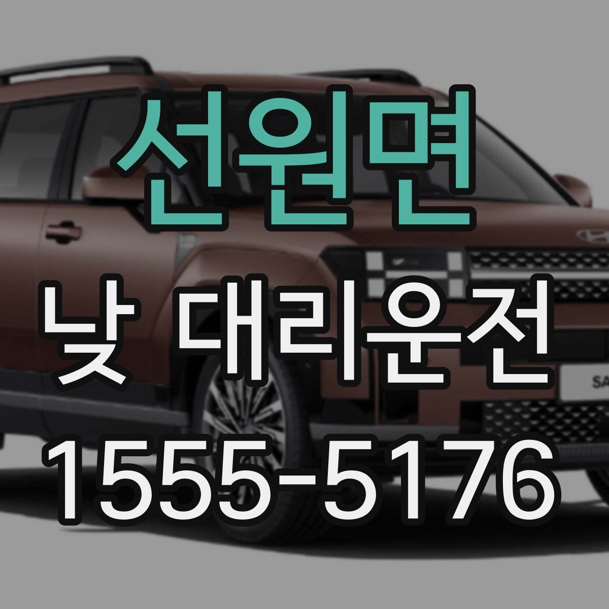 선원면 낮 대리운전