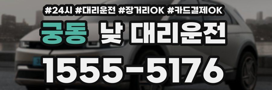 궁동 낮 대리운전