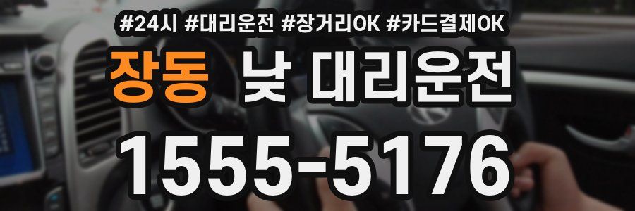 장동 낮 대리운전