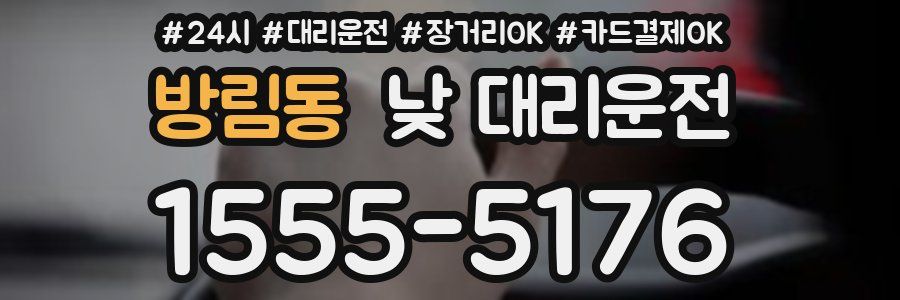 방림동 낮 대리운전