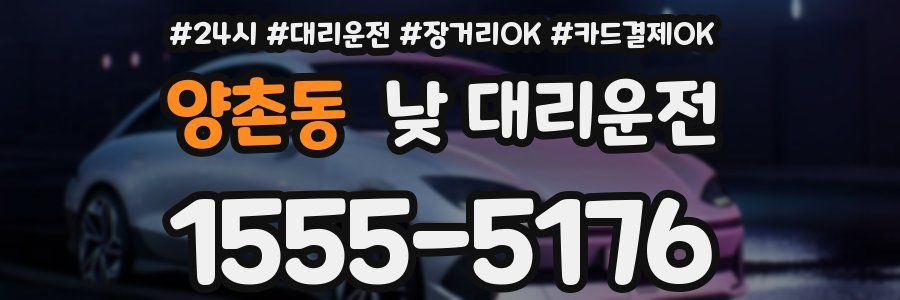 양촌동 낮 대리운전