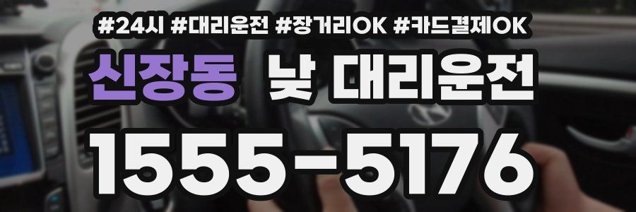 신장동 낮 대리운전
